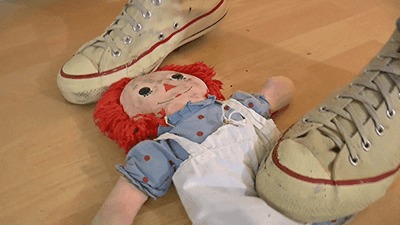 Old Photos And Doll Ruined By Converse