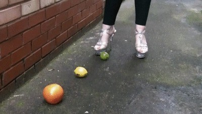 My Stripper High-heeled slippers Crush Fruit