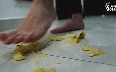 Fruit Crushing And Pov Foot Eating