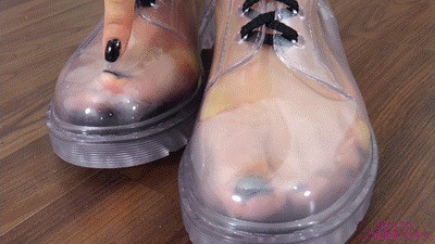 Hot Sweat Haze In My Semi-transparent Shoes