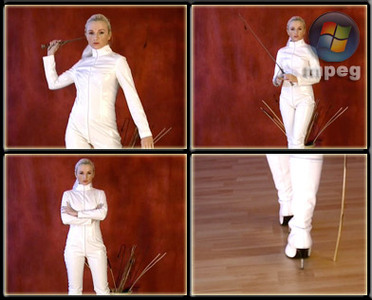 Christin – White Catsuit Mpg