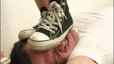 Charlotte Tramples A Stud With Chucks