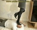 Miss Gladys And Our Fresh Russian Model Miss Lana Extreme High High-heeled slippers Boots Torment Hard Video